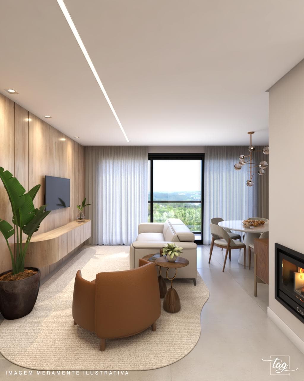 Apartamento com 1 suíte · 148 m² no Residencial Panorama